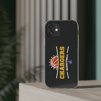 Chargers Basketball - Clear Cases