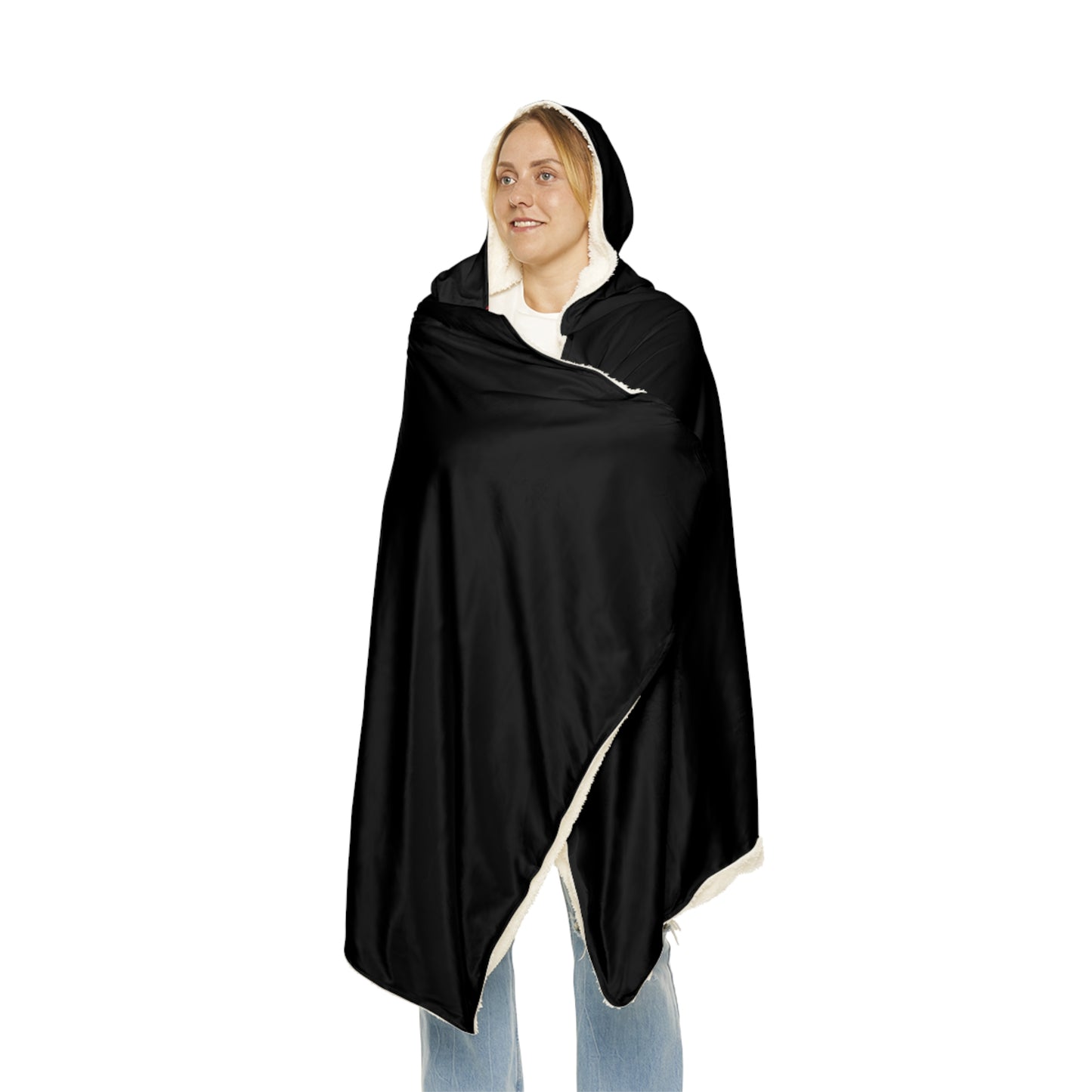 Comet Track & Field - Black Snuggle Blanket