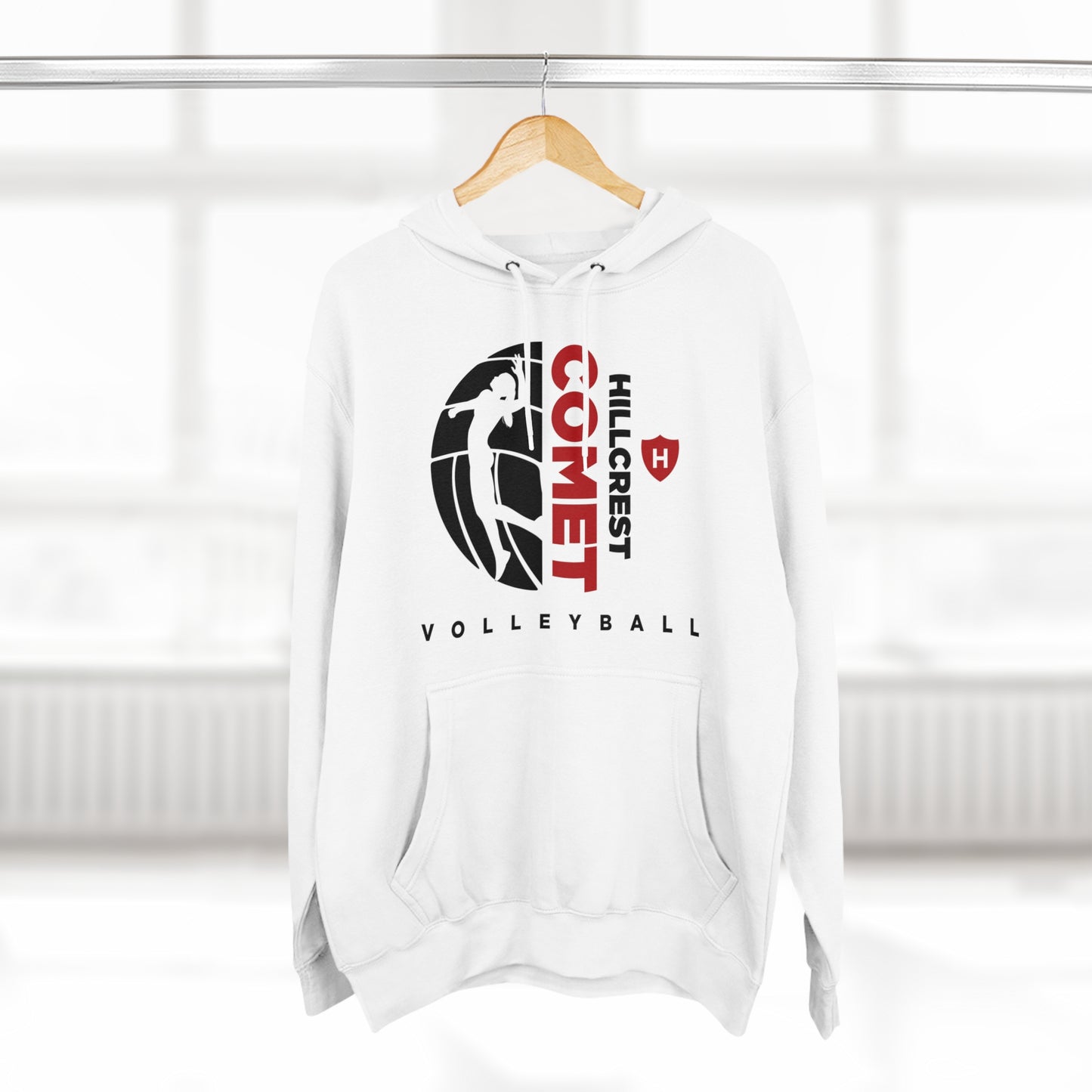 Comet Volleyball  - Unisex Premium Pullover Hoodie