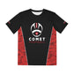 Comet Football - Men's Polyester Tee (AOP)