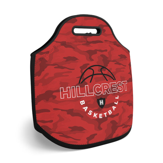 Comet Boys Basketball - Red Camo Neoprene Lunch Bag