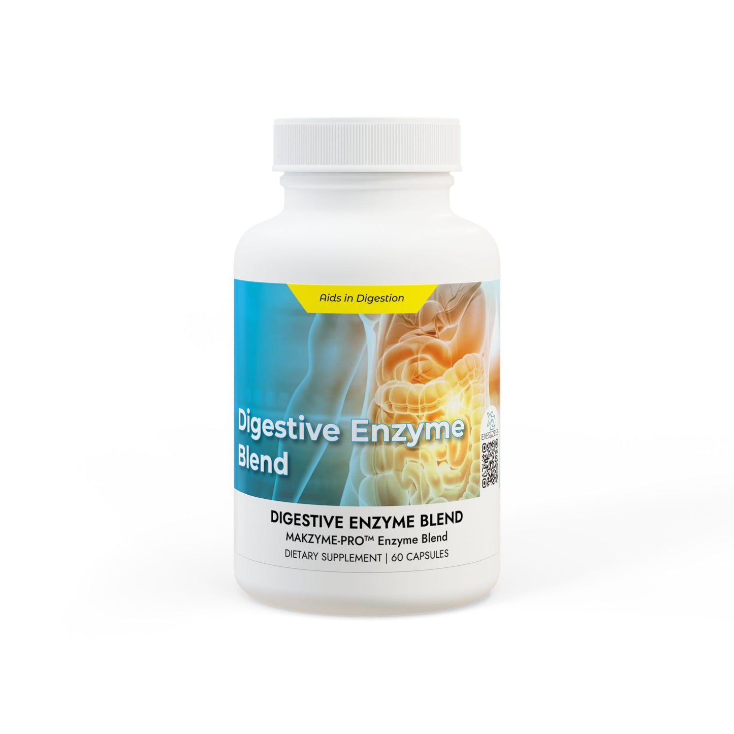 Digestive Enzyme Blend Supplement (60 Capsules)