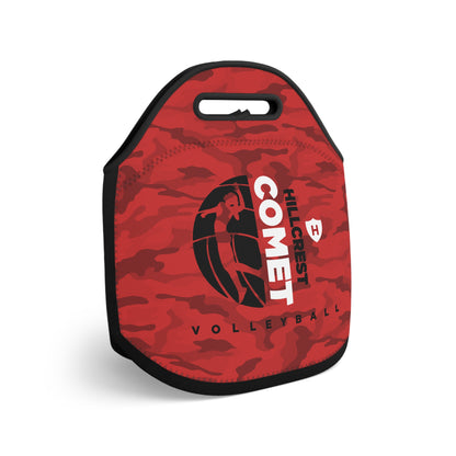 Comet Volleyball - Red Camo Neoprene Lunch Bag