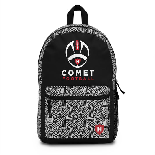 Comet Football - Black Backpack
