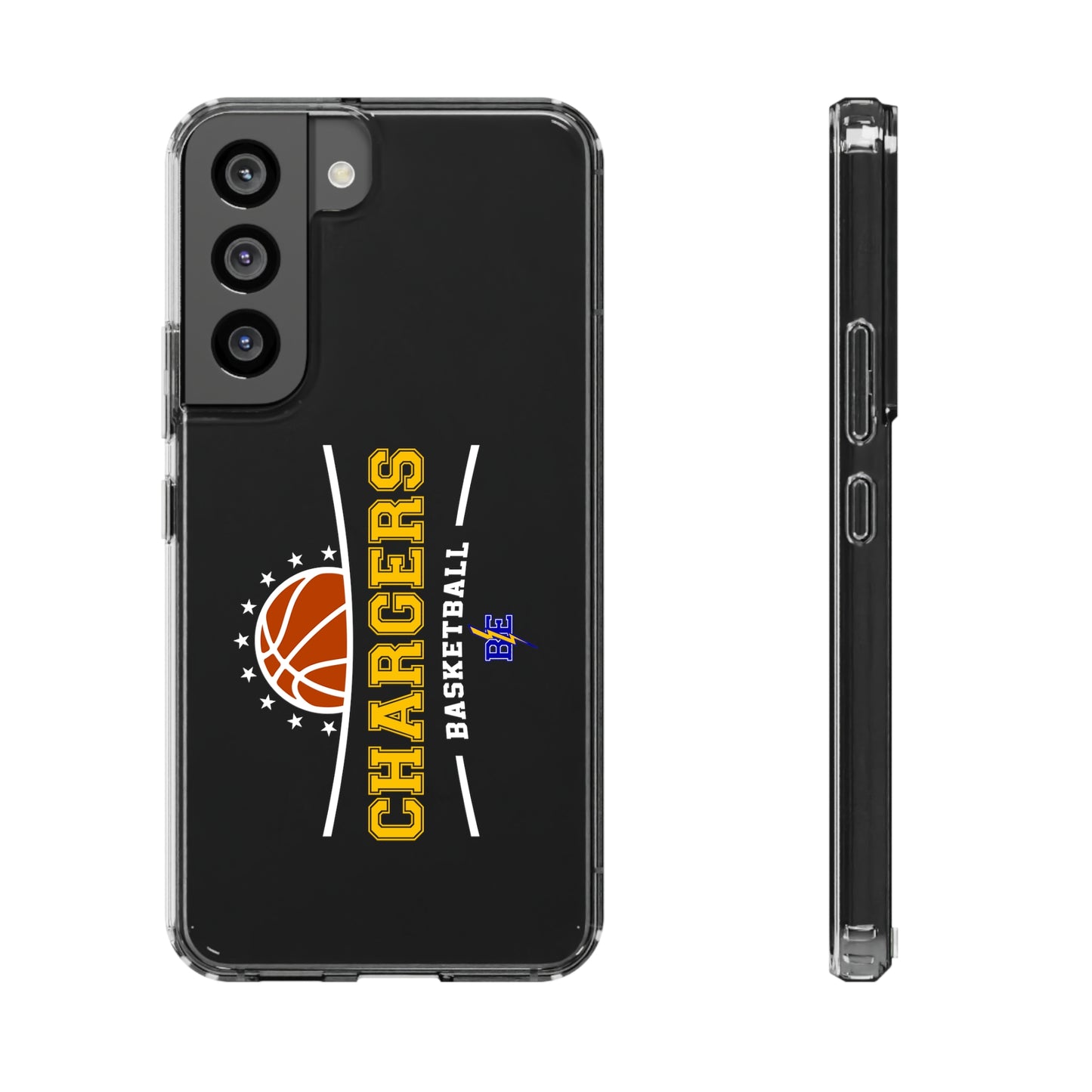 Chargers Basketball - Clear Cases