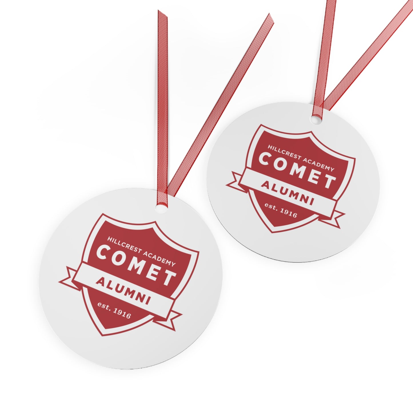 Comets - Metal Ornaments