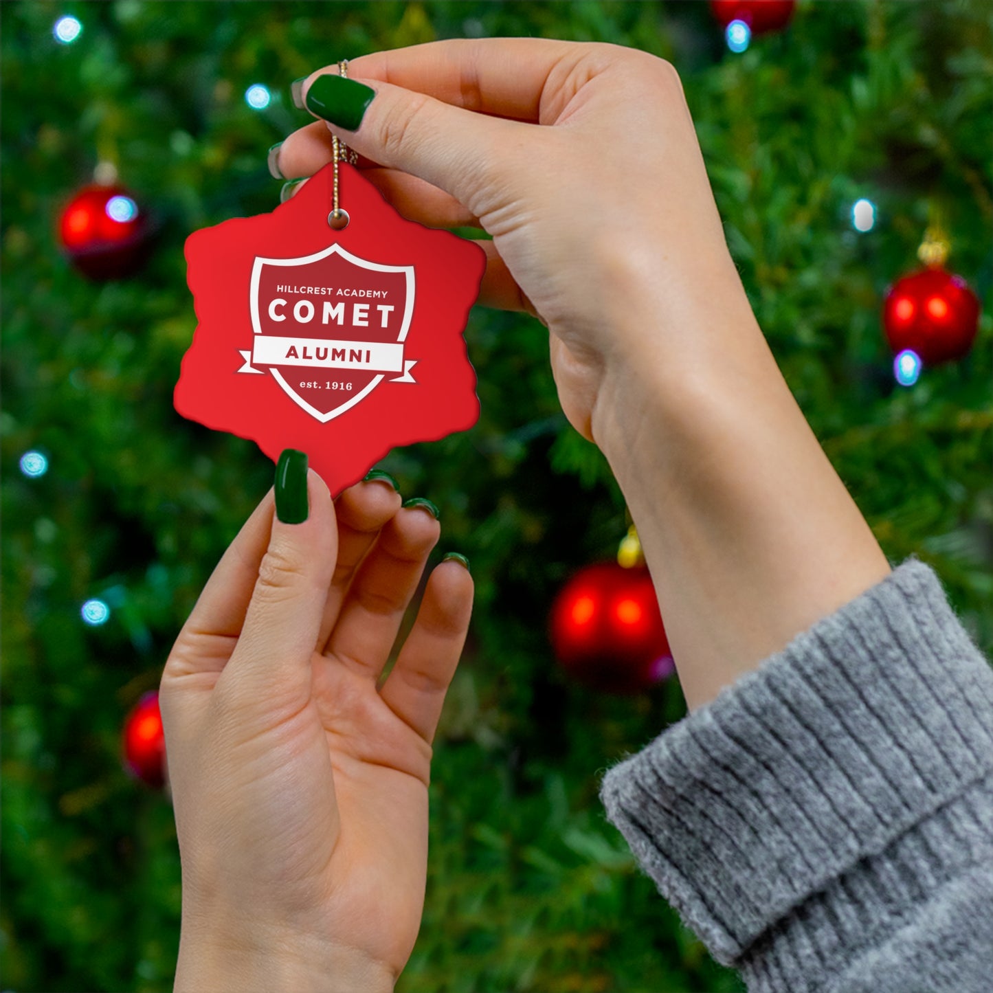 Comets - Ceramic Ornament, 4 Shapes