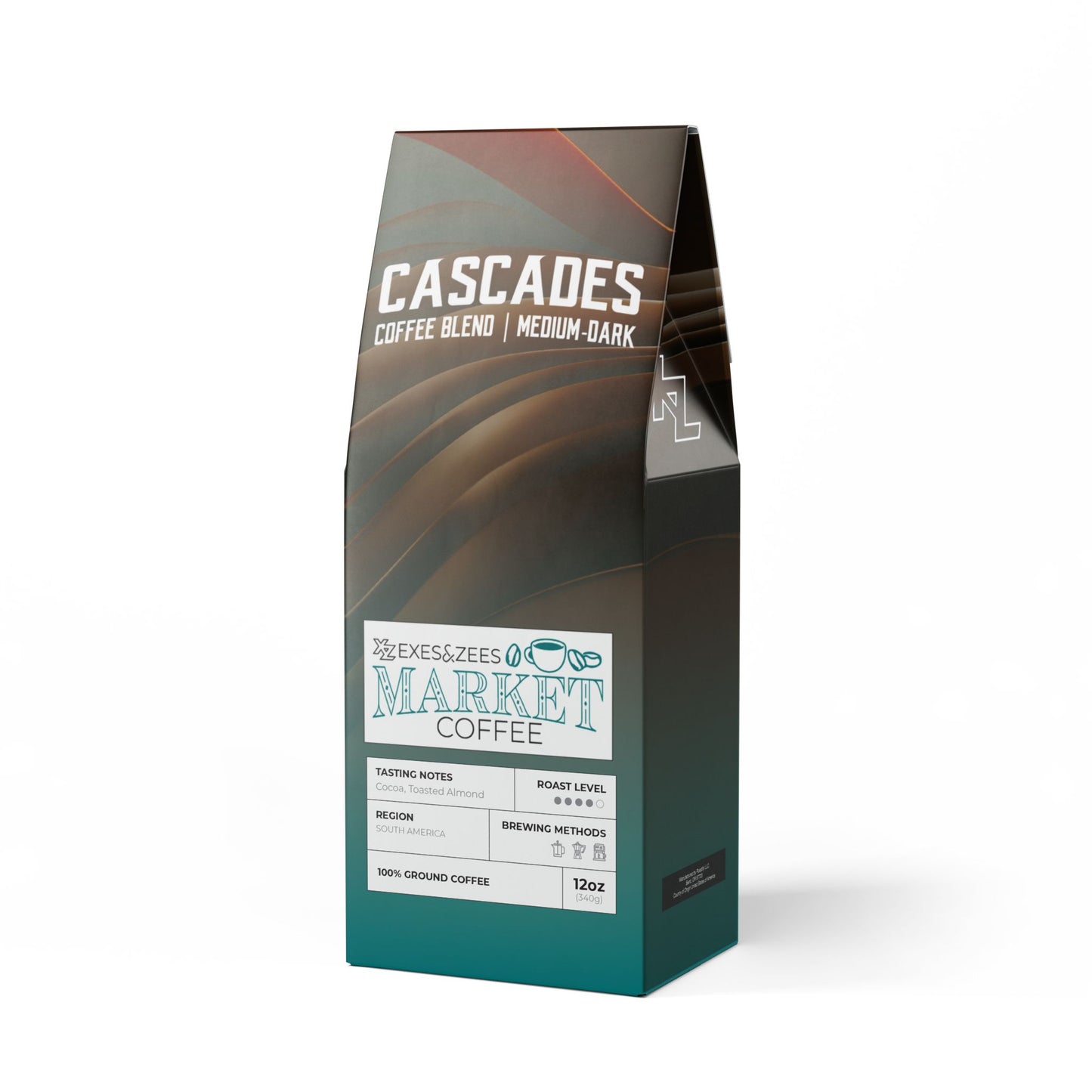 Cascades Coffee Blend (Medium-Dark Roast)