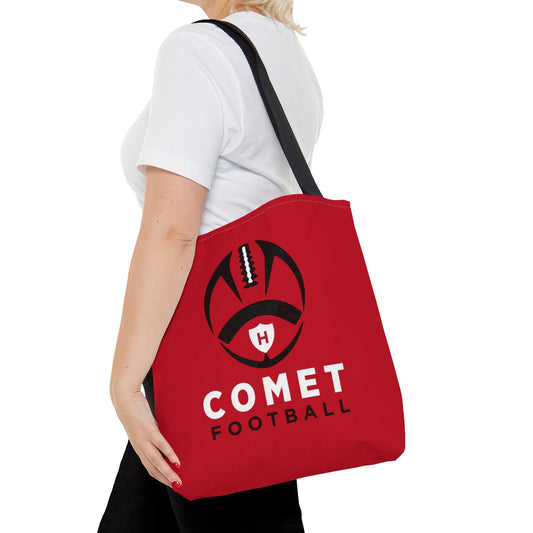 Comet Football - Red Tote Bag