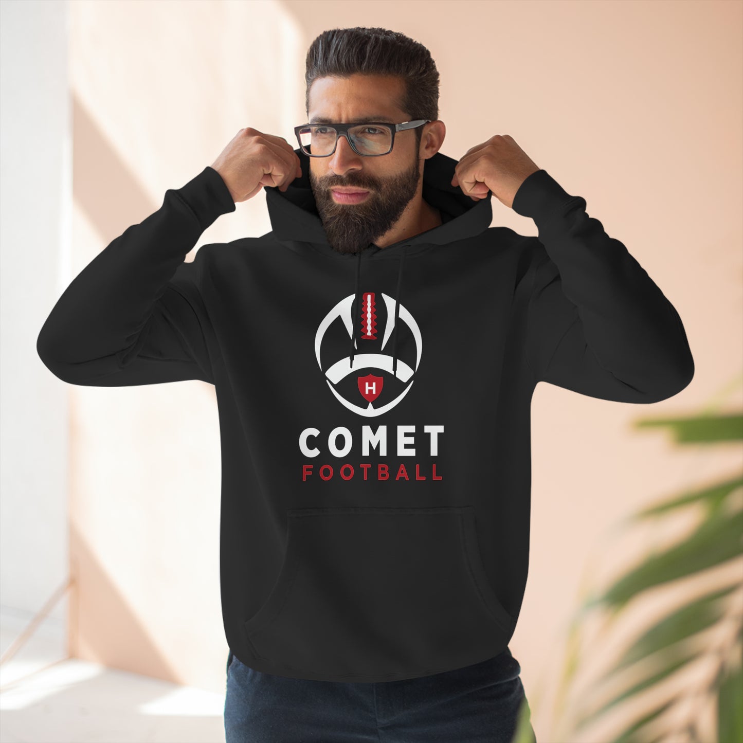 Comet Football - Unisex Premium Pullover Hoodie