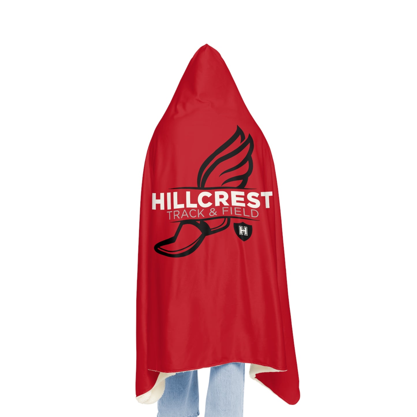 Comet Track & Field - Red Snuggle Blanket