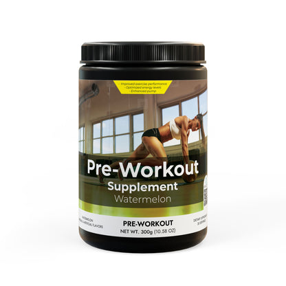 Pre-Workout Supplement, Watermelon (300g, 10.58oz)