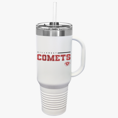 Hillcrest Comets - Polar Camel Insulated Travel Mug, 40oz