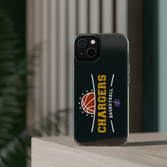 Chargers Basketball - Clear Cases