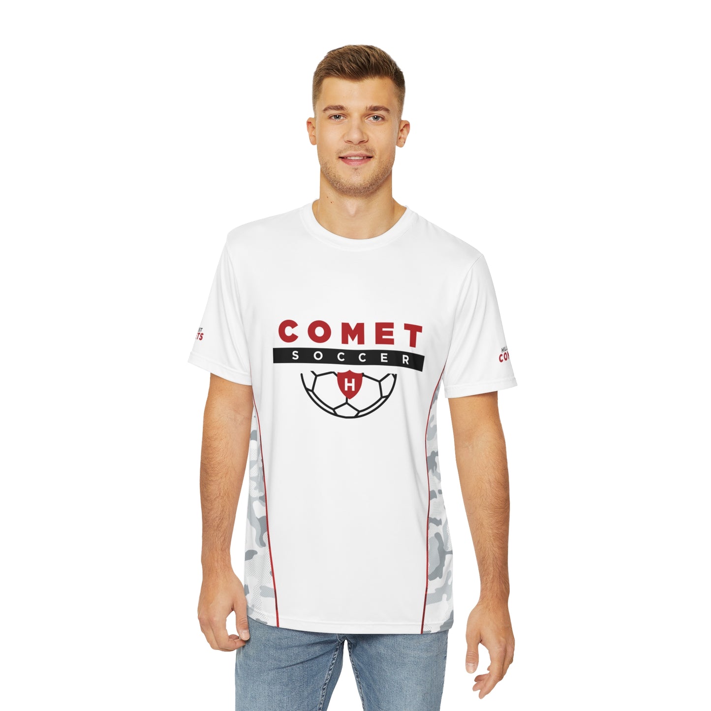 Comet Soccer - Men's Polyester Tee (AOP)