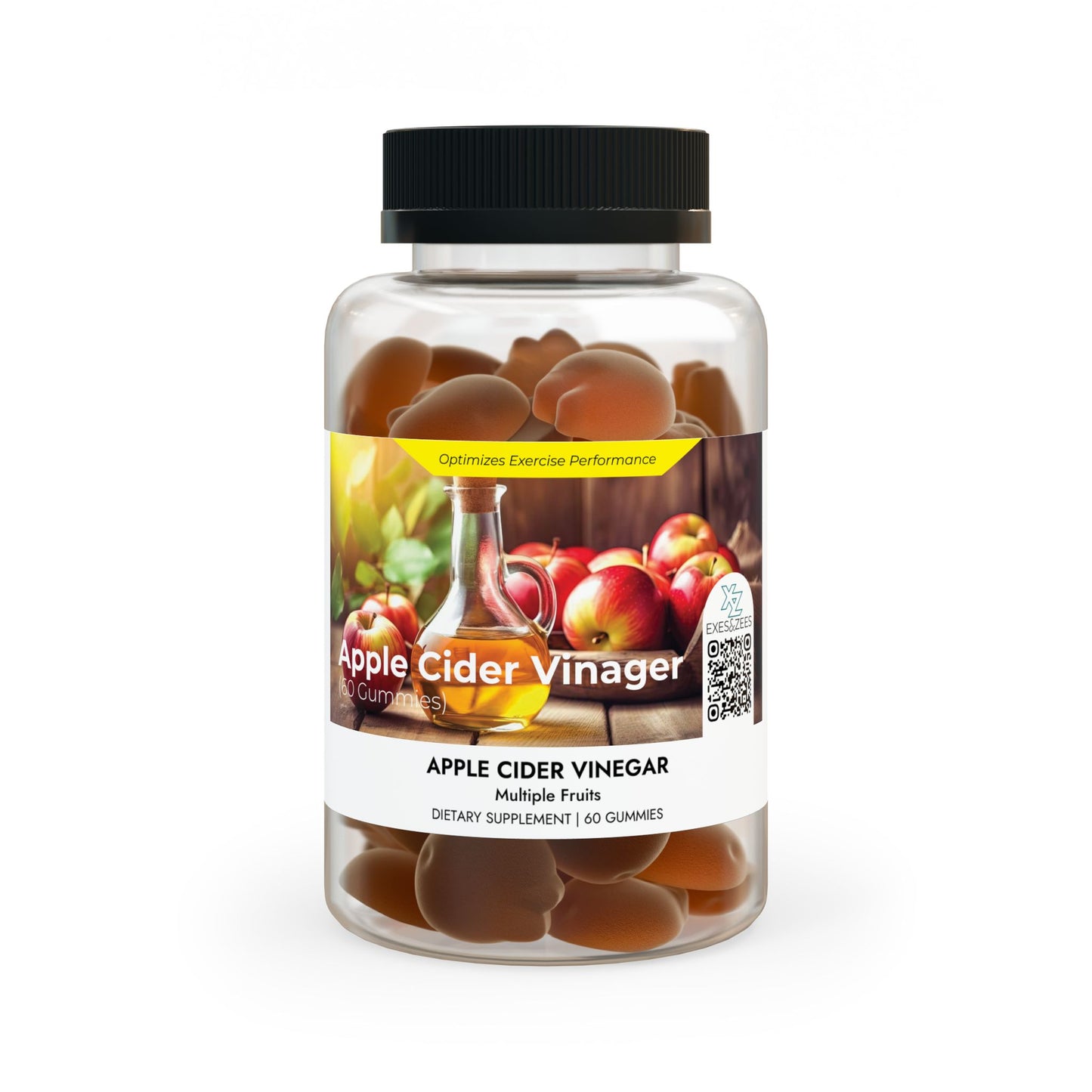 Apple Cider Vinegar Gummies (60 Gummies)