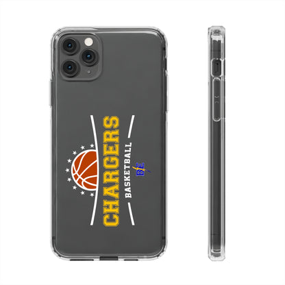 Chargers Basketball - Clear Cases