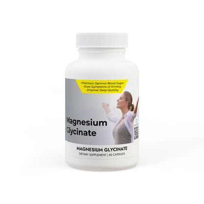 Magnesium Glycinate Supplement (60 Capsules)