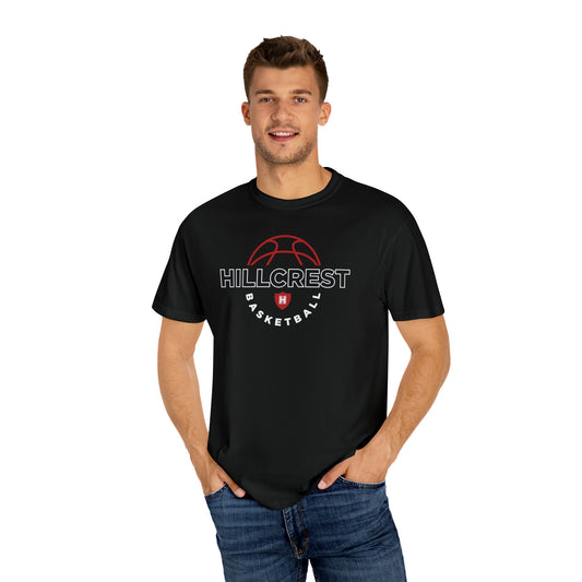 Comet Boys Basketball - Unisex Garment-Dyed T-shirt