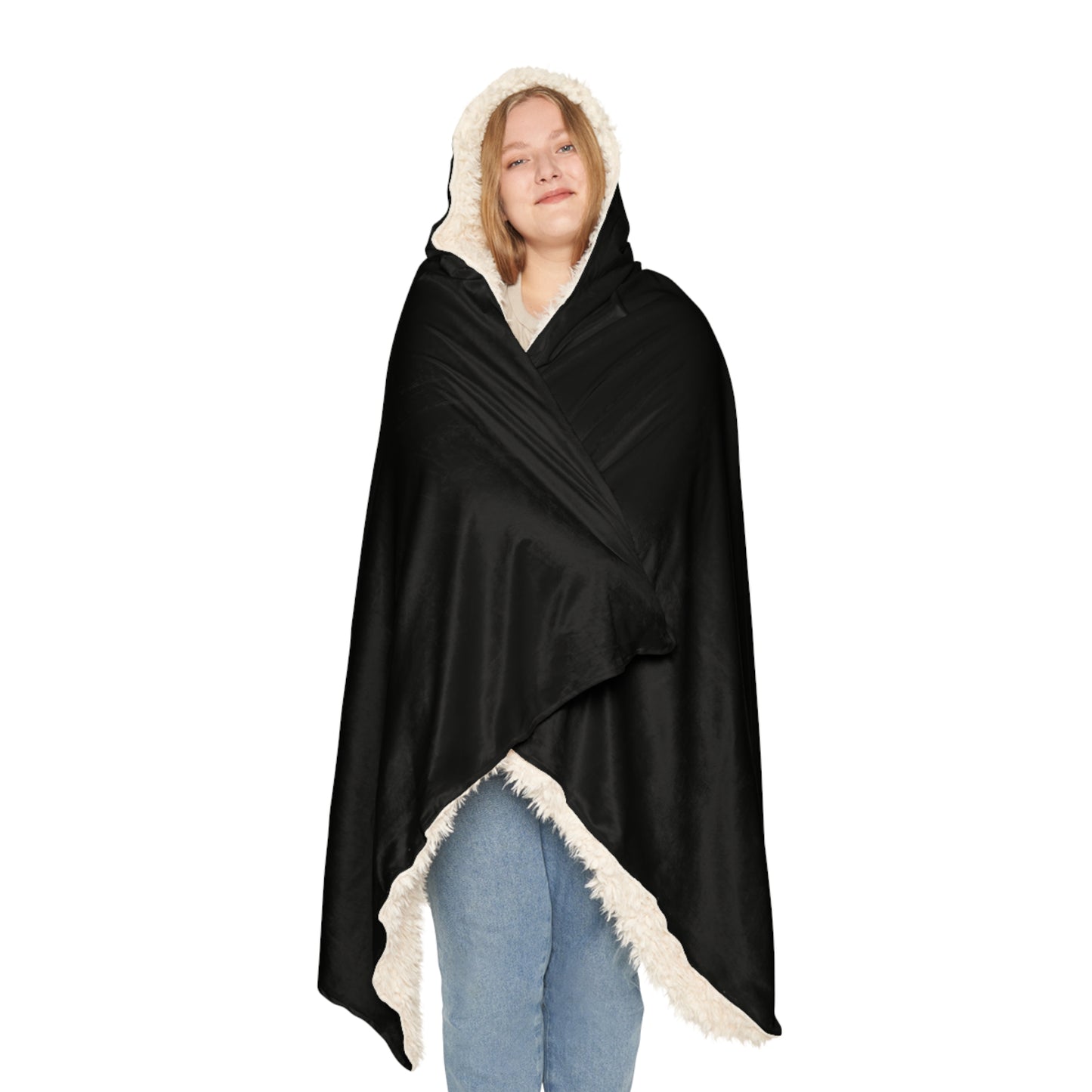 Comet Track & Field - Black Snuggle Blanket