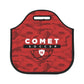 Comet Soccer - Red Camo Neoprene Lunch Bag