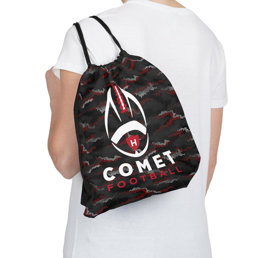 Comet Football - Outdoor Drawstring Bag