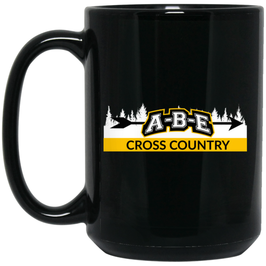 A-B-E Cross Country - 15oz Black Mug