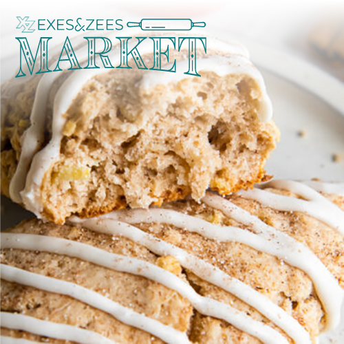 Apple Cinnamon Scones (8 Pack)