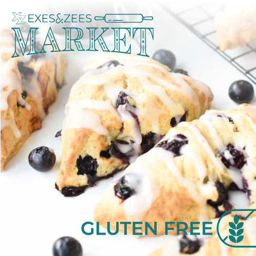 Blueberry White Chocolate Scones (8 Pack)