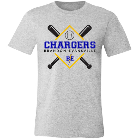 Chargers Softball - Unisex Jersey Short-Sleeve T-Shirt