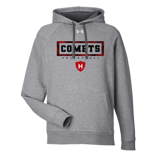 Comet Volleyball - Under Armour Mens Rival Fleece Hoodie