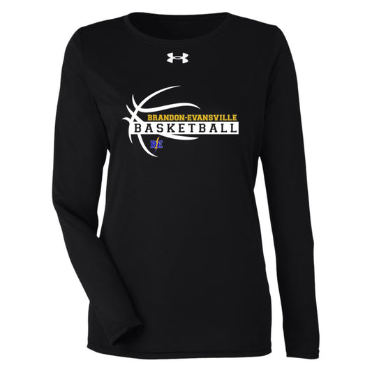 Chargers Basketball - Under Armour Womens Team Tech Long Sleeve Tee