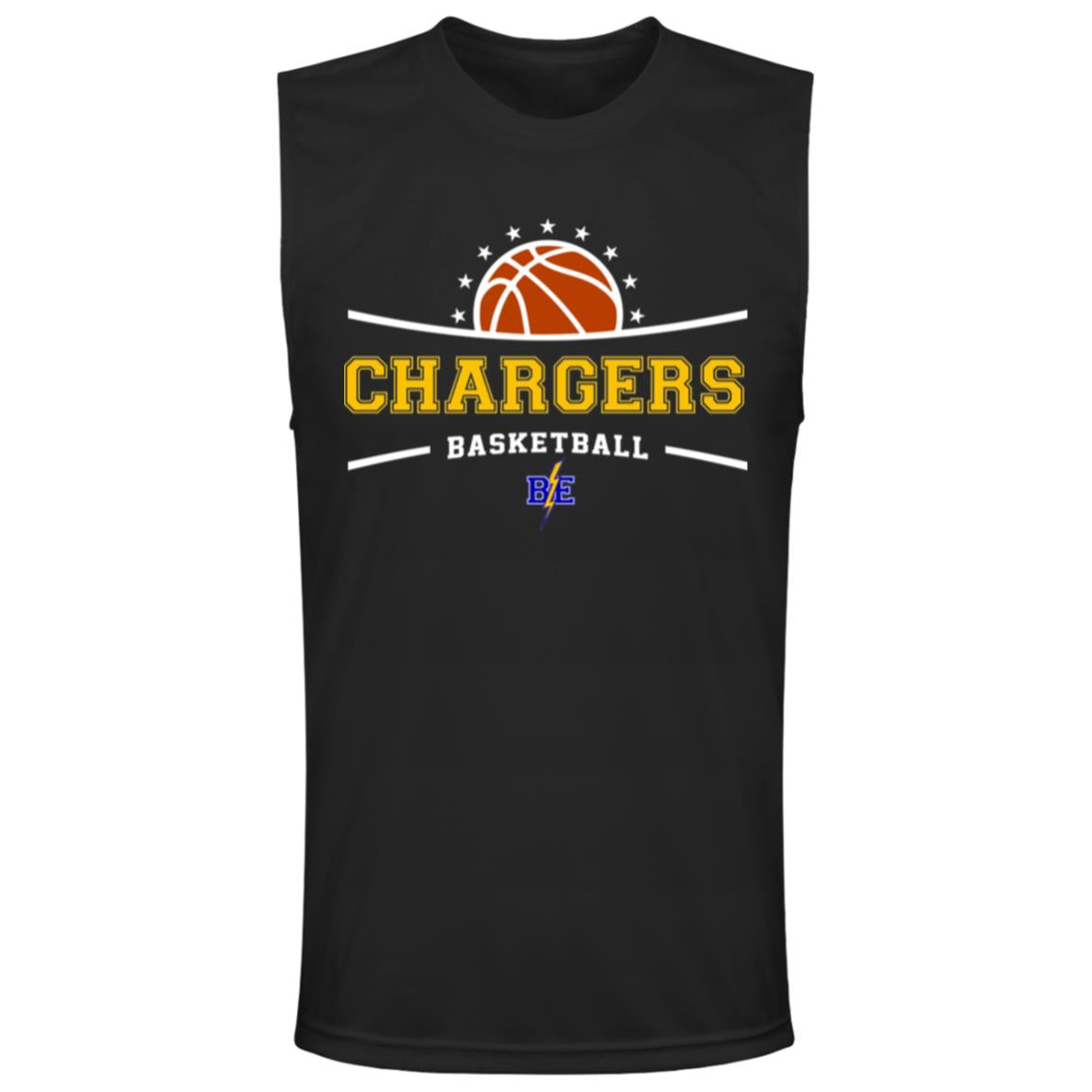 Chargers Basketball - Mens Zone Muscle Tee