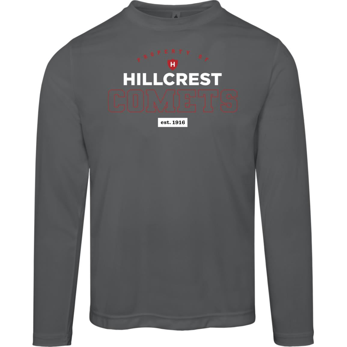 Hillcrest Comets - Mens Zone Long Sleeve Tee