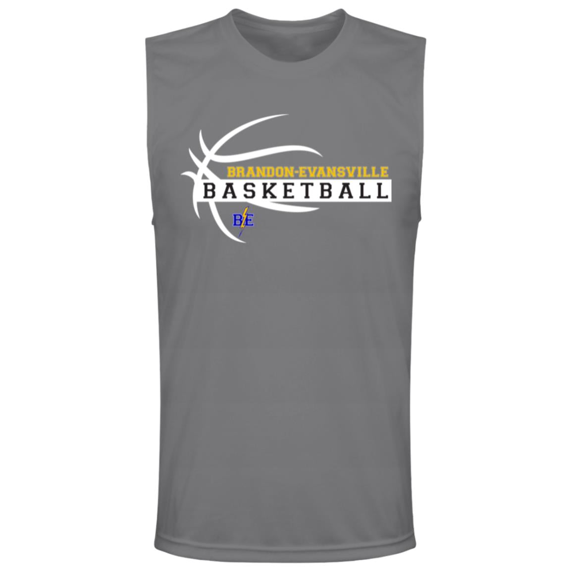 Chargers Basketball - Mens Zone Muscle Tee