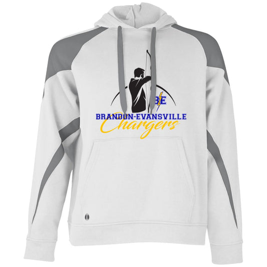 Chargers Archery - Athletic Colorblock Fleece Hoodie