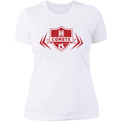 Comet Girls Soccer - Ladies' Boyfriend T-Shirt