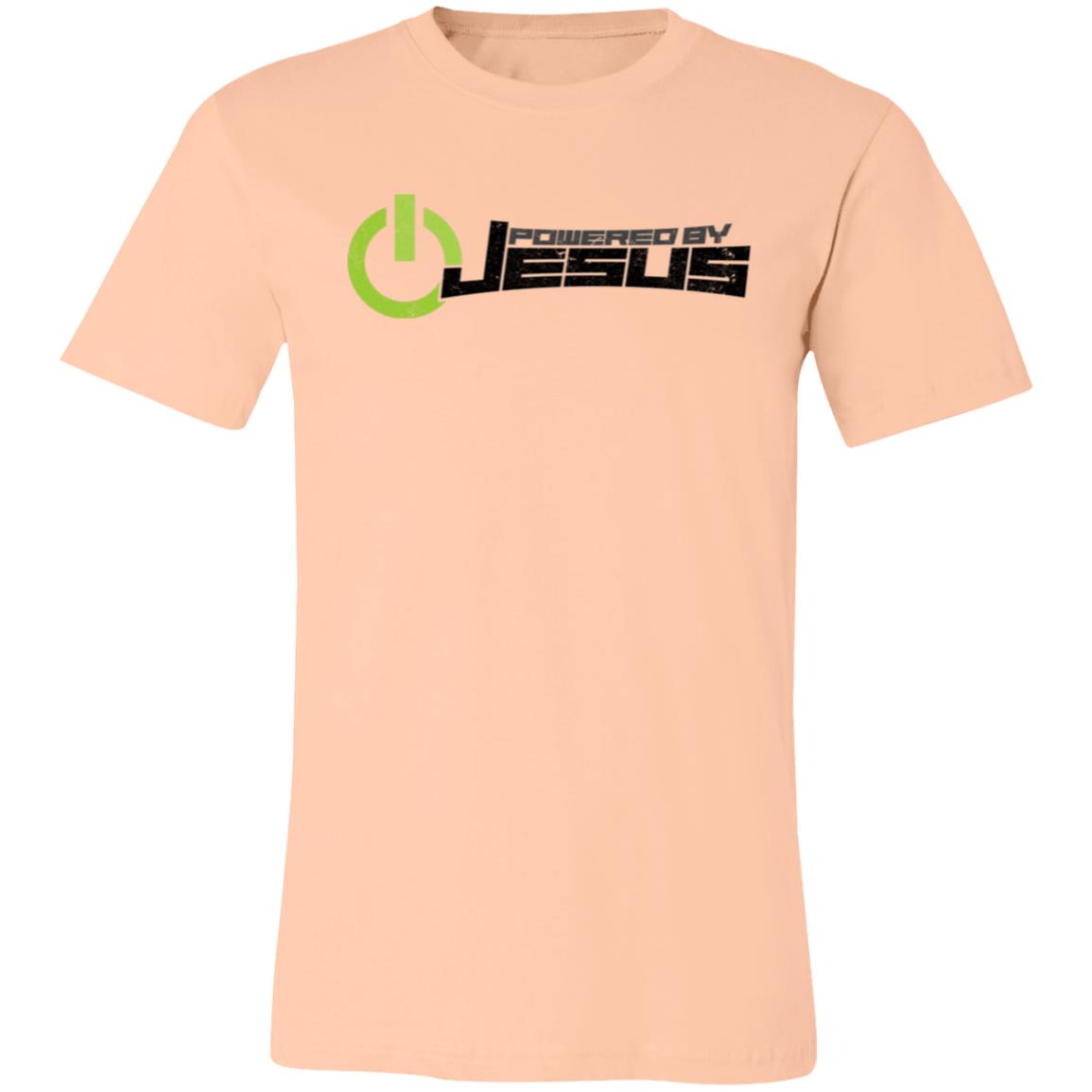 Powered by Jesus - Unisex Jersey Short-Sleeve T-Shirt