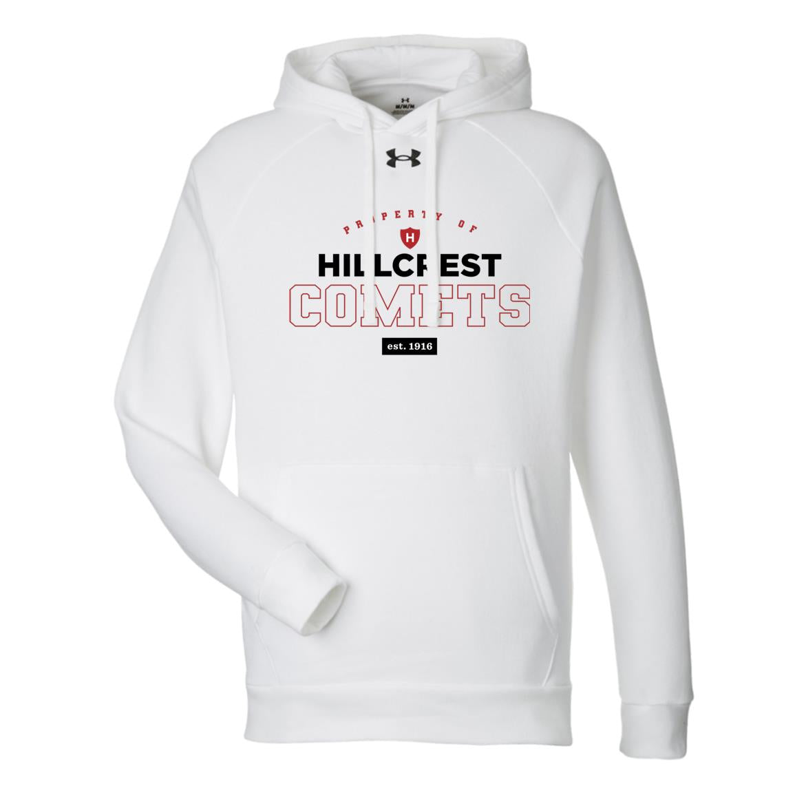 Hillcrest Comets - Under Armour Mens Rival Fleece Hoodie