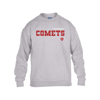 Hillcrest Comets - Kids Heavy Blend Fleece Crew