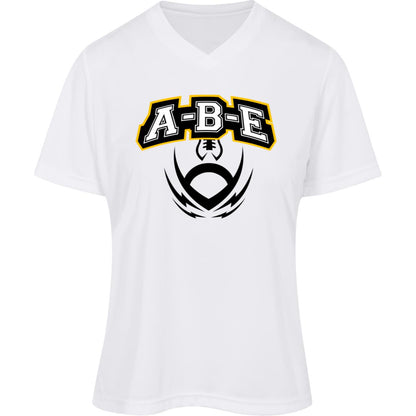 A-B-E Football - Womens Zone Tee