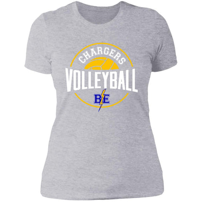 Chargers Volleyball - Ladies' Boyfriend T-Shirt