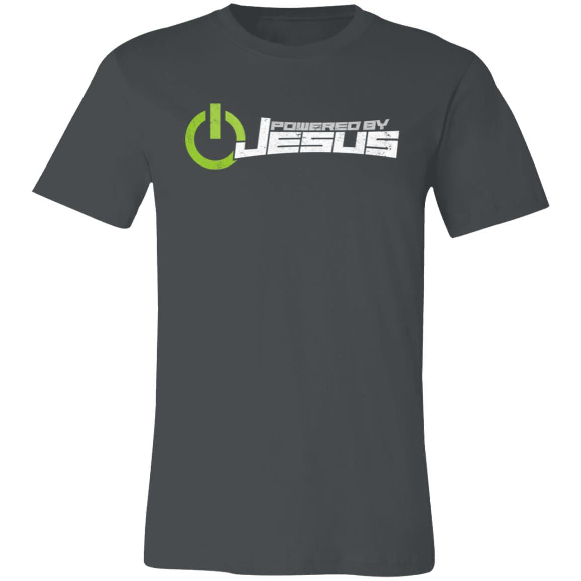 Powered by Jesus - Unisex Jersey Short-Sleeve T-Shirt