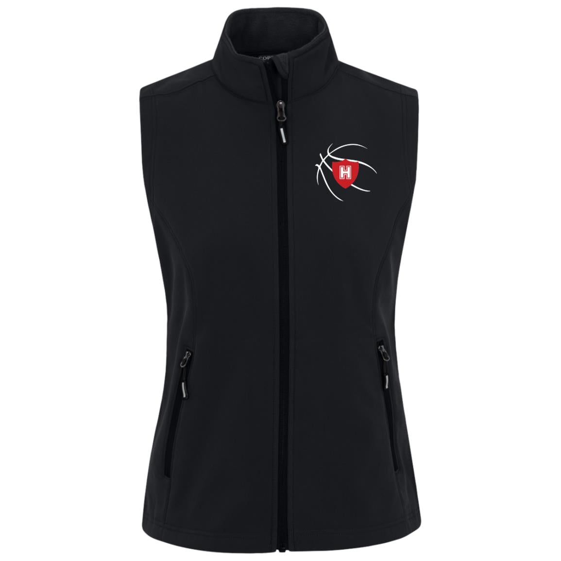 Comet Boys Basketball - Womens Cruise Two-Layer Fleece Bonded Soft Shell Vest