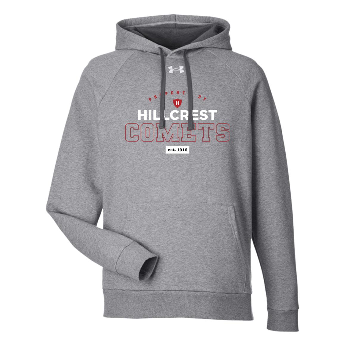 Hillcrest Comets - Under Armour Mens Rival Fleece Hoodie