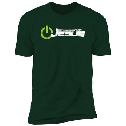 Powered by Jesus - Premium Short Sleeve T-Shirt