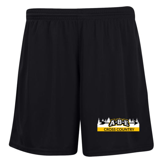 A-B-E Cross Country - Ladies' Moisture-Wicking 7 inch Inseam Training Shorts