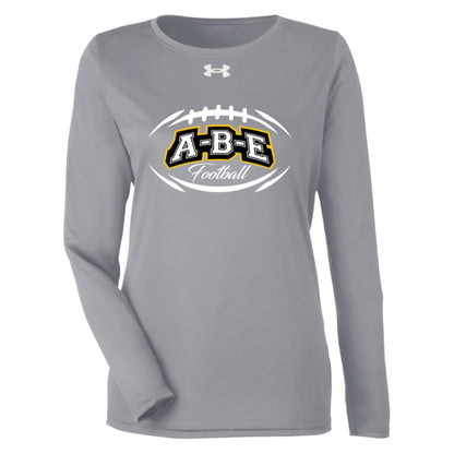 A-B-E Football - Under Armour Womens Team Tech Long Sleeve Tee