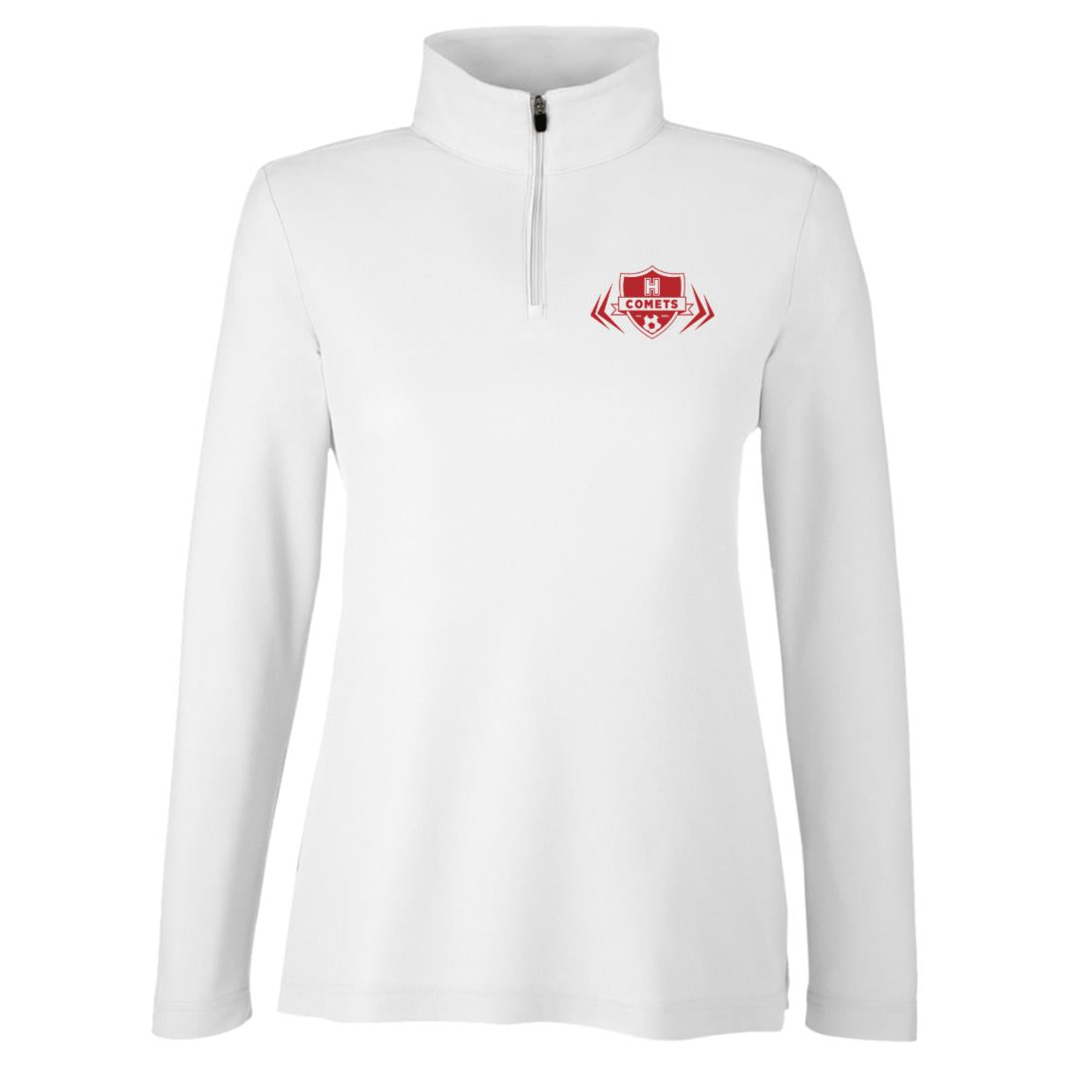 Comet Girls Soccer - Womens Fusion Quarter Zip