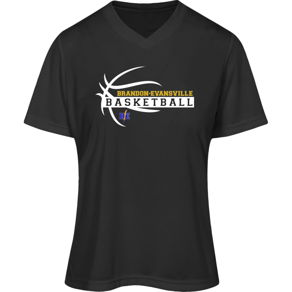 Chargers Basketball - Womens Zone Tee